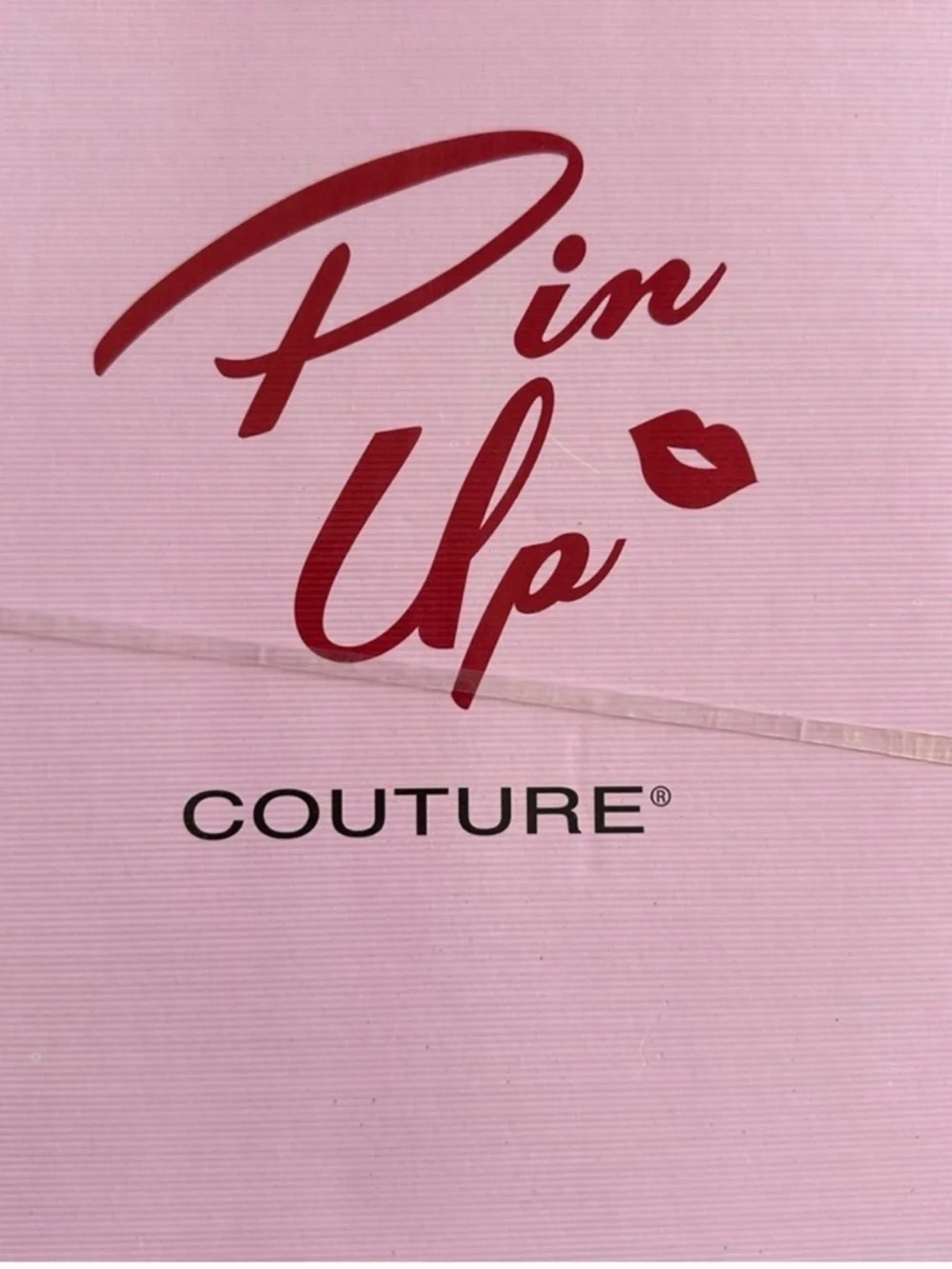 Pinup Couture Lipstick Packaging - Pink with Red Logo - Picture 1 of 8